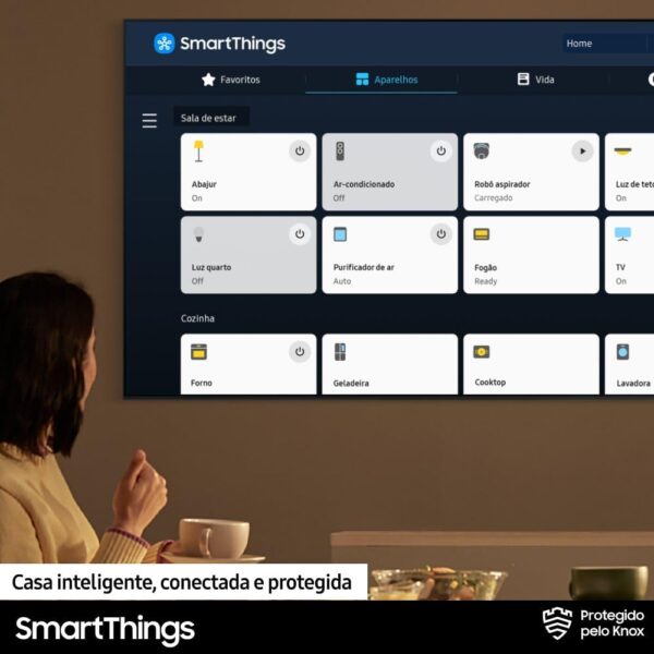 Samsung Smart TV 65" QLED 4K 65Q65D - Tecnologia de Pontos Quânticos, Design AirSlim - Image 7