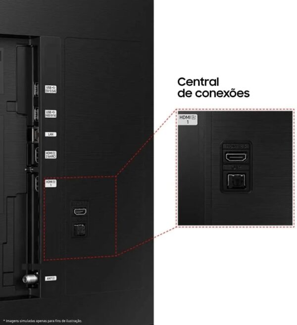 Samsung Smart TV 70" Crystal UHD 4K 70DU8000 - Painel Dynamic Crystal Color, Gaming Hub - Image 9